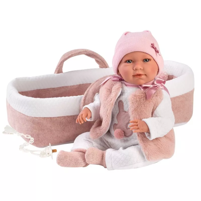 Llorens Mimi Rosa 42 cm — Llorens 74012, vinilo y textil, extremidades articuladas