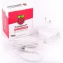 Fuente de alimentación oficial blanca Raspberry Pi 5,1 A/3 A, blanca, Bulk