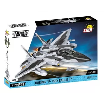 Bloques de construcción Cobi Boeing F-15EX Eagle II set de modelo COIB-5900, kit de escala coleccionable