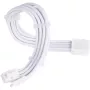 Cable prolongador de fuente de alimentación SILVERSTONE PCIe 8-pin SST-PP07E-PCI8W-V2 30 cm blanco