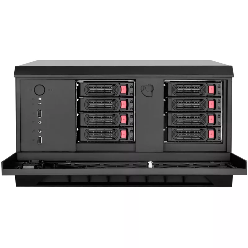 Caja de ordenador Silverstone Technology SST-CS381 v1.1 Mini-ITX negra