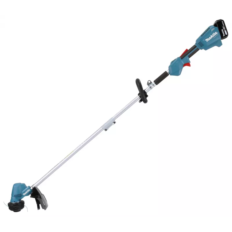 Makita DUR192LRT1, cortabordes, empuñadura de arco, 6000 rpm, negro, turquesa, 30 cm, 87,8 dB