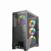 Caja gaming Gembird CCC-FC-900ARGB Fornax 900, ATX, negra