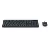 Conjunto de teclado y ratón WKM-200 negro