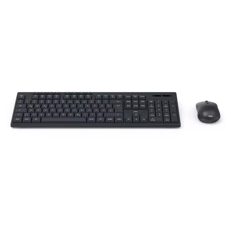 Conjunto de teclado y ratón WKM-200 negro