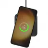 Base de carga inalámbrica Universal Easy Align Qi 15W negra