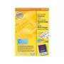 Etiqueta autoadhesiva para impresora AVERY 3449 azul 70 x 37 mm