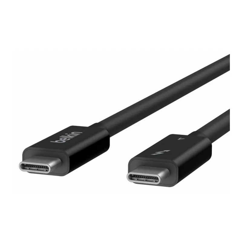 Belkin CONNECT - Cable Thunderbolt - 24 pin USB-C (M) reversible a 24 pin USB-C (M) reversible - Thunderbolt 4 - 1,0 m - pasivo, alimentación USB (10