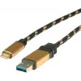 ROLINE Gold - Cable USB - USB Type-A (M) a USB-C (M)