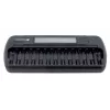 Cargador de baterías everActive NC-1200 – cargador universal de 12 baterías para AA/AAA, entrada 12 V, negro