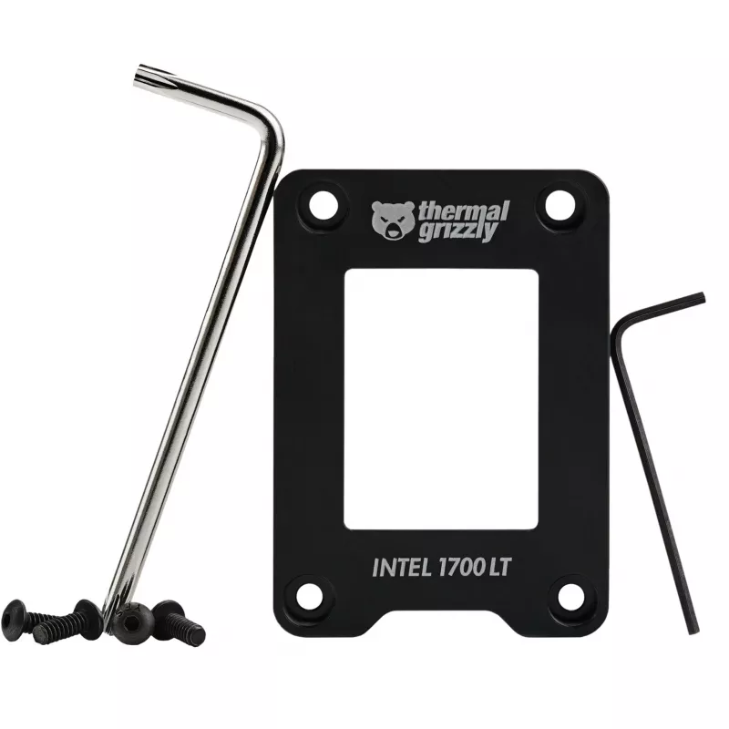 Thermal Grizzly CPU Contact Frame Intel 1700 LT — Marco de montaje para Intel LGA 1700