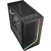 Caja de PC Sharkoon J1000 ARGB mATX — caja Mid-Tower Micro-ATX con iluminación ARGB