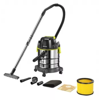 Aspirador RYOBI R18WDV-0 18V One+ negro, verde