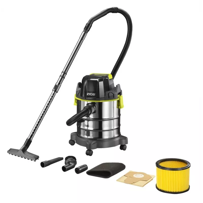 Aspirador RYOBI R18WDV-0 18V One+ negro, verde
