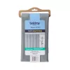 Cortina de ducha Beldray LA028268LGRYUFFEU7 Antibac gris – cortina de baño antibacteriana, tamaño estándar