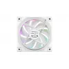 DeepCool FL12R WH 3-in-1 Reverse 120 mm ventiladores de caja, 3 uds., 500-2150 RPM, 93,45 m³/h, rodamiento de dinámica de fluidos, PWM de 4 pines, 33,9 dB, blancos
