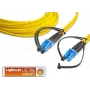 Lightwin LDP-09 LC-LC 15.0 Cable de fibra óptica 15 m amarillo (LDP-09 LC-LC 15.0)