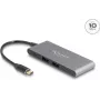 Hub USB DeLOCK 4 puertos Type-C 2 x USB Type-A 2 x USB Type-C 10 Gbps