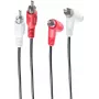 Cable de audio ShiverPeaks BS40121 0,5 m 2 x RCA Negro