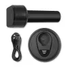 Lector de códigos de barras inalámbrico QOLTEC 50878 1D/2D con base de carga