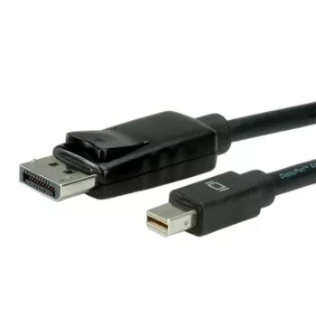 VALUE - Cable DisplayPort - DisplayPort (M) - Mini DisplayPort (M) - 3 m - con bloqueo - negro (11.99.5636)