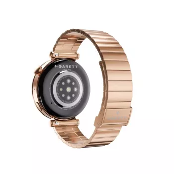 Smartwatch Garett Rose Rosa Gold Steel