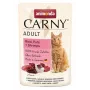 ANIMONDA Carny Adult Ternera, pavo y gambas - Comida húmeda para gatos - 85 g