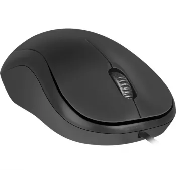 Ratón óptico con cable DEFENDER PATCH MS-759 USB Type-A, ambidiestro, 1000 DPI, negro
