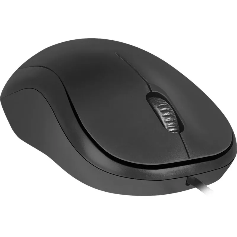 Ratón óptico con cable DEFENDER PATCH MS-759 USB Type-A, ambidiestro, 1000 DPI, negro
