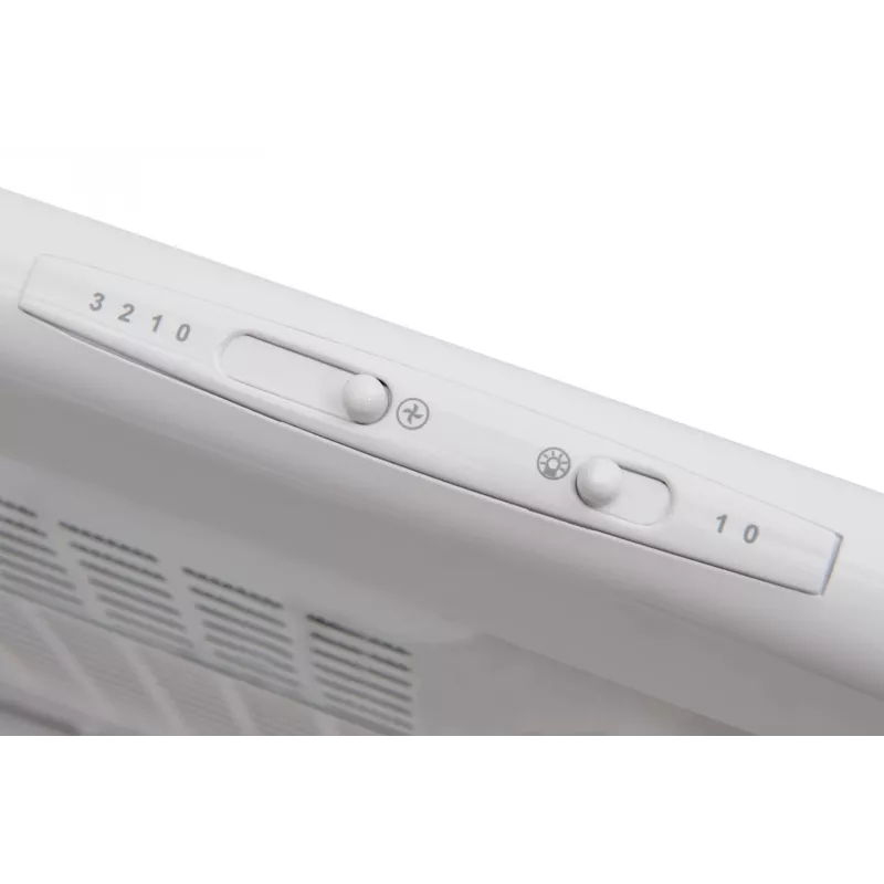 Campana extractora tradicional Amica OSC6112W, capacidad de aspiración 184 m³/h, 1 motor, 60 cm, blanco