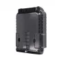 Caja de terminación de fibra óptica Extralink Selene 16 fibras negra