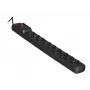 Regleta con cable Activejet ACJ COMBO 9GN 3M negra