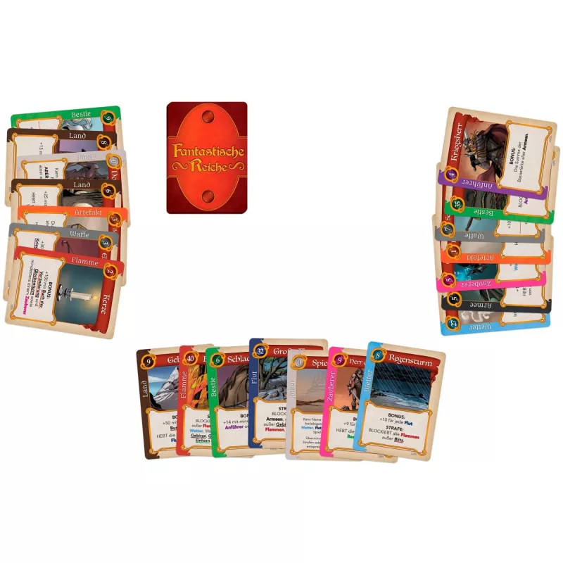 Fantastische Reiche, juego de cartas