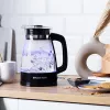 Russell Hobbs 26080-70 Hervidor de agua 1,7 L 2400 W negro, transparente