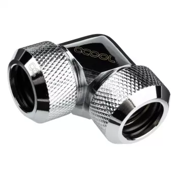 Racor Alphacool 17410 Latón Níquel Plata 34mm