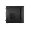 Caja de PC NATEC Helix Mini Tower negra — microATX/Mini-ITX, 3×3,5 pulgadas + 5×2,5 pulgadas, GPU 33 cm, conectores USB-C/USB-A