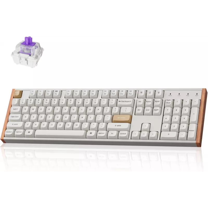 Teclado inalámbrico K10 HE Special ED/blanco K10H-Q1 Keychron