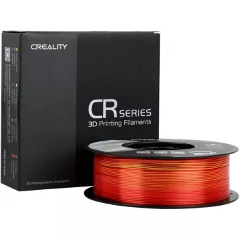 Creality CR-Silk PLA filamento, 1,75 mm, 1 kg, oro/rojo