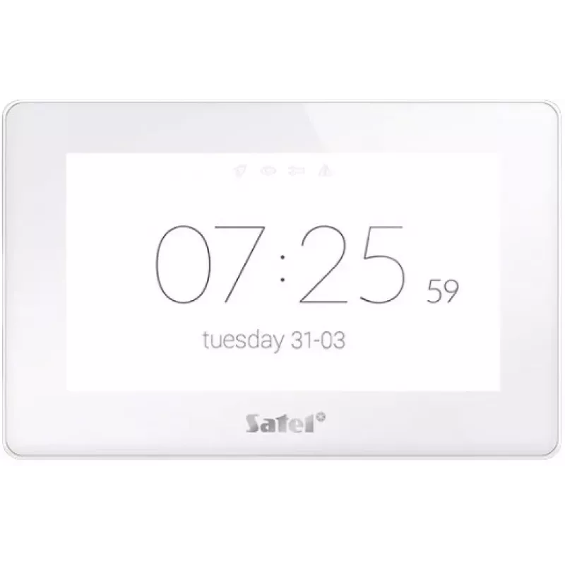 Panel de control táctil Satel INTEGRA INT-TSH2-W