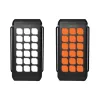 Logilink - Batería externa solar - Linterna - Li-Pol - 10000 mAh - 18 vatios - 3 A - PD 2.0, QC 3.0, Ultra Fast Charge - 2 puertos de salida (USB Type-A, USB-C de 24 pines) - con cable: USB (PA027