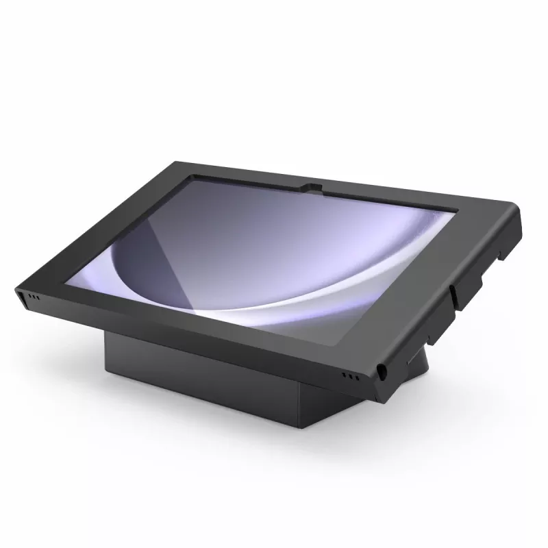 Compulocks 341B510APXB carcasa Apex para Surface Go 1–4 gen., cápsula de conferencia AV, kit de montaje, con cierre, montaje en pared/mesa, negra