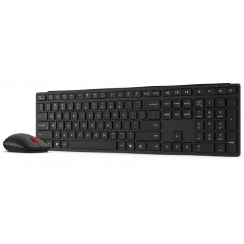 Combo inalámbrico de teclado y ratón Lenovo 6000 – conectividad multimodo, distribución nórdica