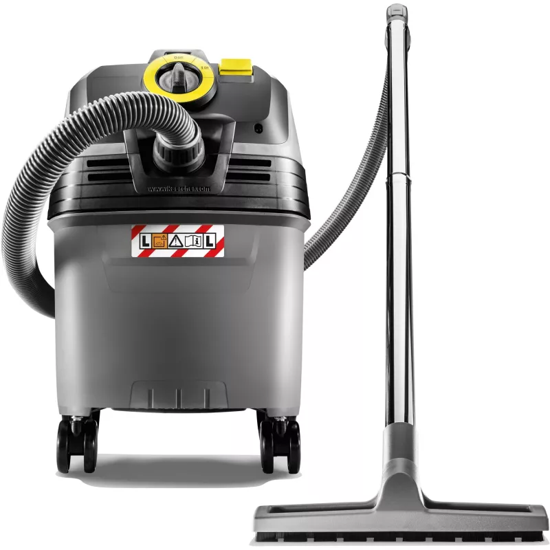 Aspirador de tambor Kärcher NT 30/1 Ap L — seco y húmedo, depósito 30 L, 1380 W, caudal de aire 74 l/s, 25,4 kPa