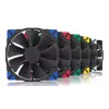 Noctua NF-A20 PWM chromax.black.swap ventilador de caja, 200 mm, 350–800 rpm, 18,1 dB, rodamiento SSO2, negro