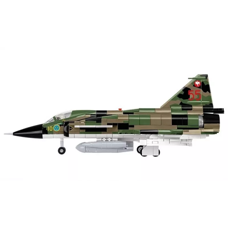 Set de construcción Cobi Blocks Saab AJS 3 Viggen 911 uds. set de modelismo, 911 piezas