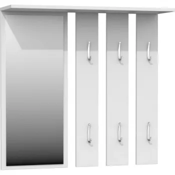 Topeshop OPAL WIESZAK BIEL perchero blanco