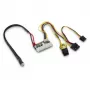 Fuente de alimentación Inter-Tech 88882188 160 W 20-Pin ATX negro