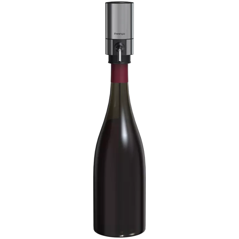 Dispensador de vino eléctrico a batería con tubo de acero inoxidable
