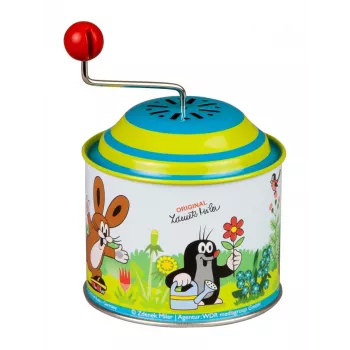 Juguete musical de madera Lena 52768 «El Topo Loco» – juguete de arrastre musical para niños