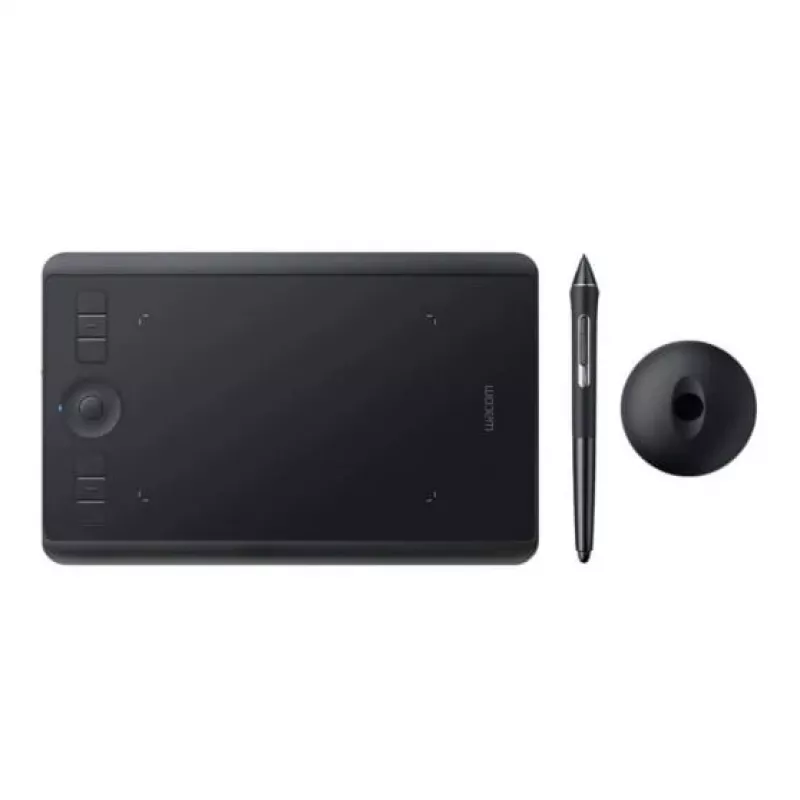 Tableta gráfica Wacom Intuos Pro S negra 160 x 100 mm